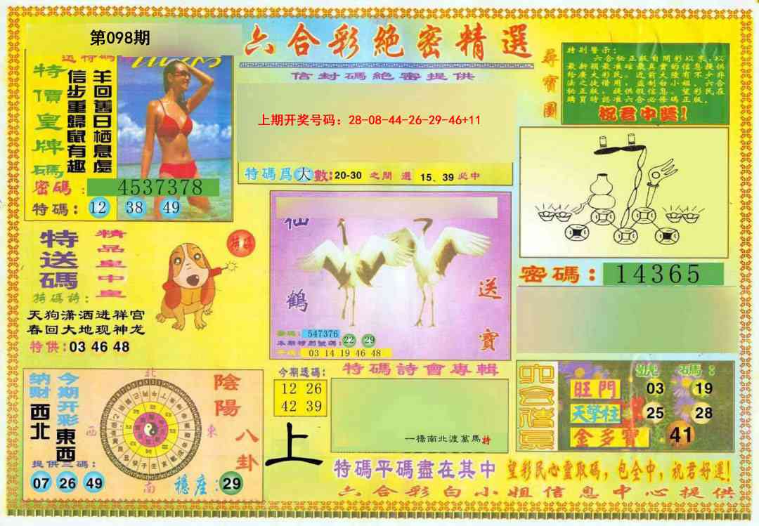 098期绝密精选A[图]